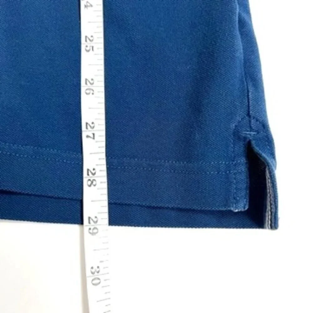 Banana Republic Polo Shirt Men's XL Navy Blue Short Sleeve Golf Preppy Casual